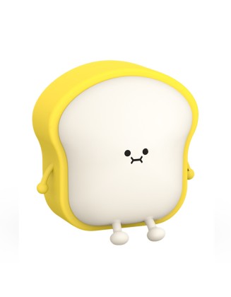 Children's toast bread bedside sleeping night light